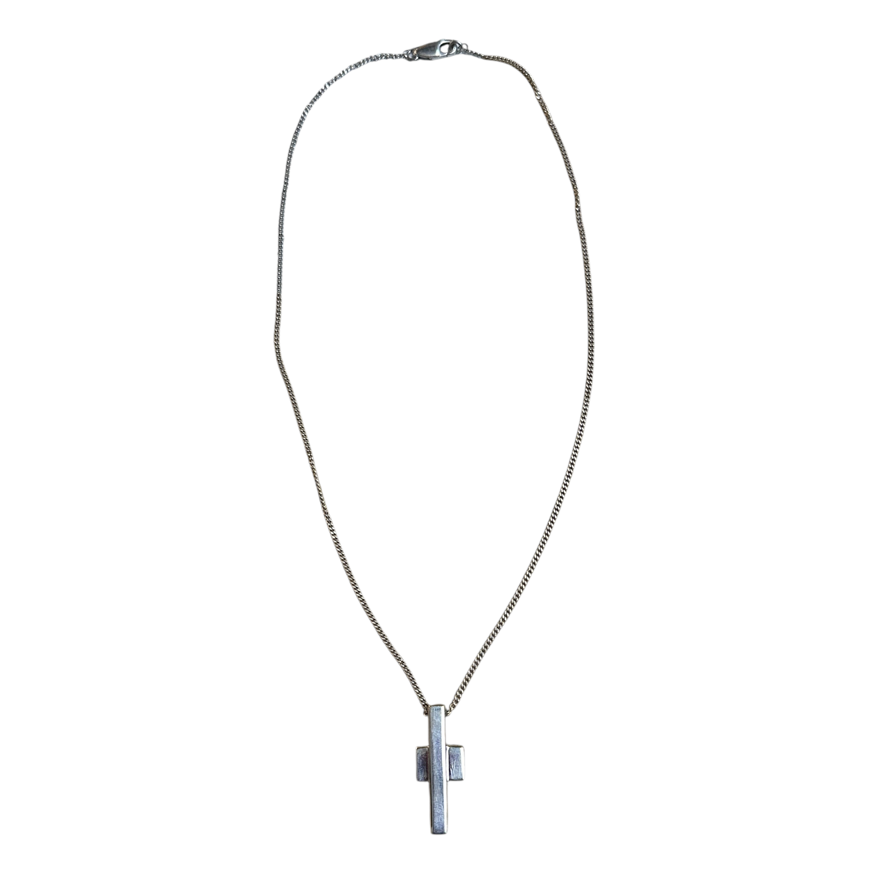 GUCCI CRUCIFIX NECKLACE - 925 SILVER