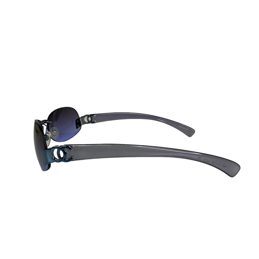 CHANEL C171/179 purple lens sunglasses