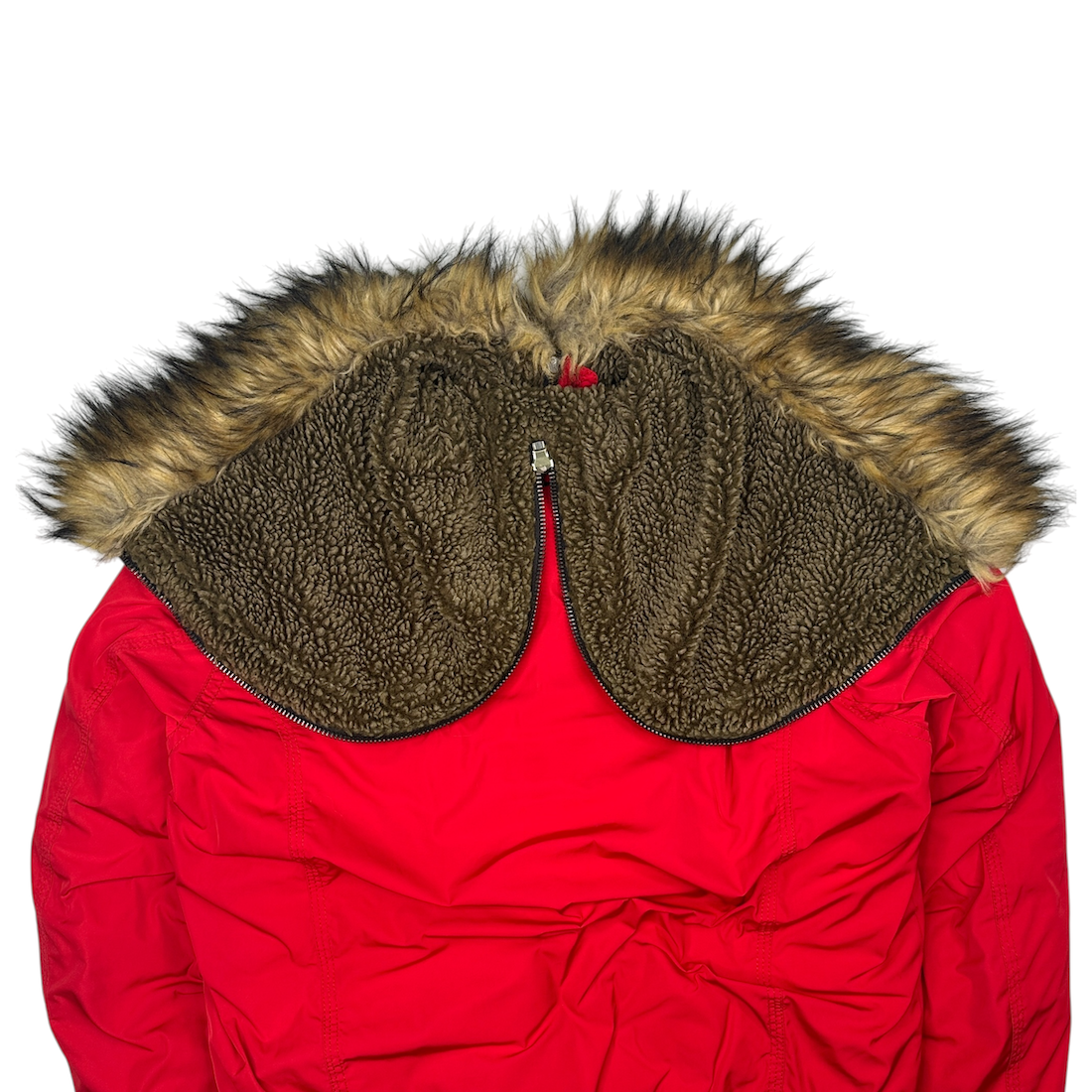 (M) DIESEL TEFLON DUPONT DOWN JACKET - RED