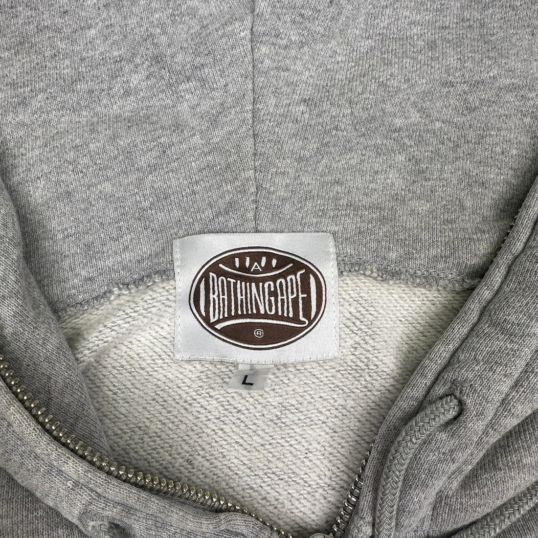 (L) BAPE 2011 BABY MILO AMERICAN FOOTBALL FULL ZIP HOODIE