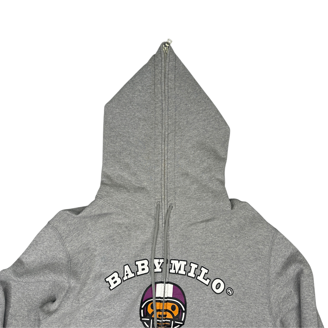 (L) BAPE 2011 BABY MILO AMERICAN FOOTBALL FULL ZIP HOODIE