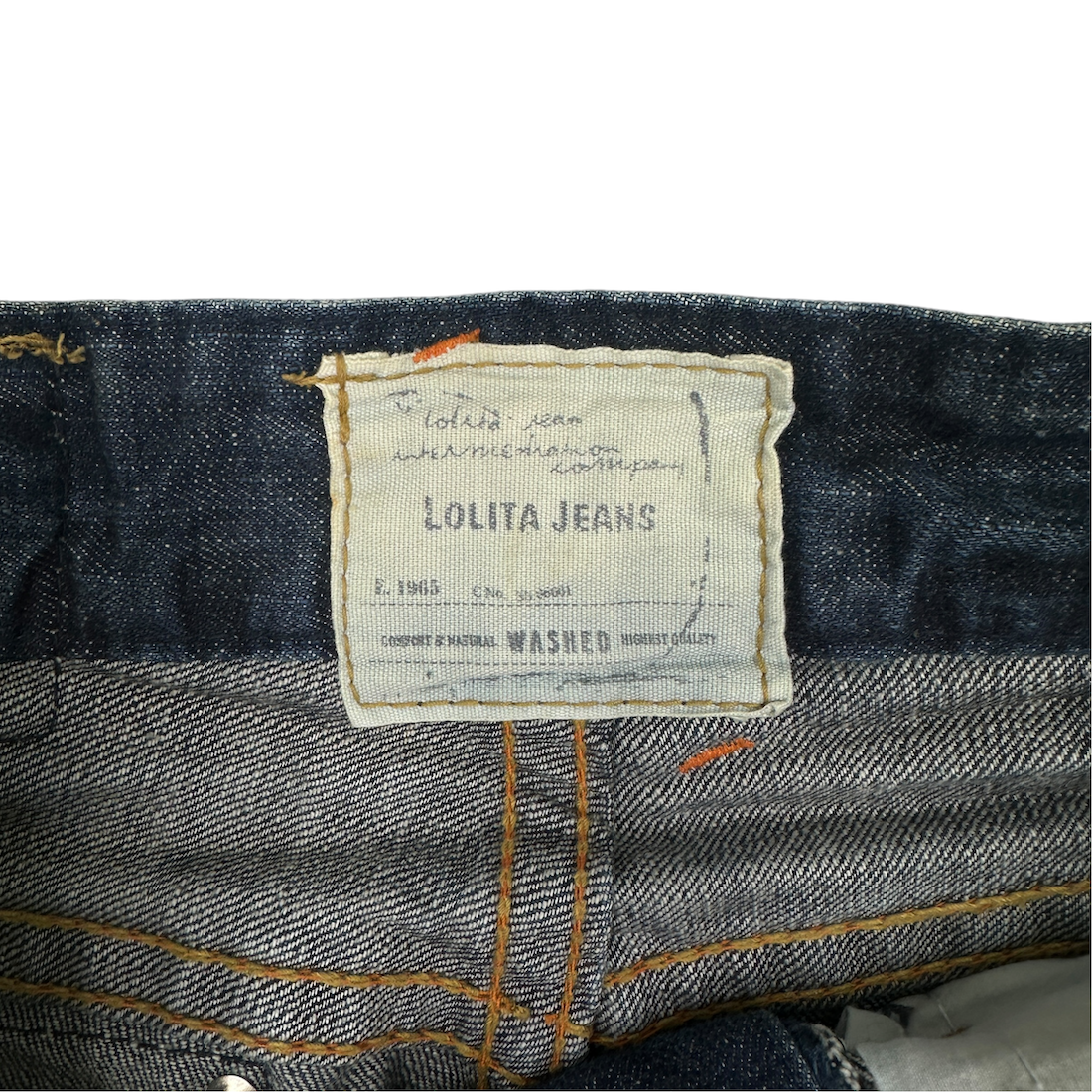 (S) LOLITA MULTI-ZIP Y2K CAPRI DENIM