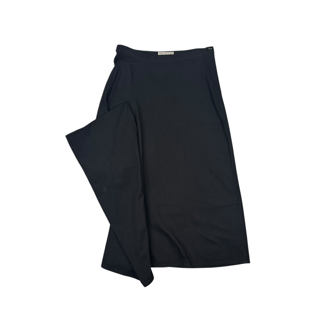 (SAMPLE) YOHJI YAMAMOTO ASYMMETRICAL POCKET SKIRT