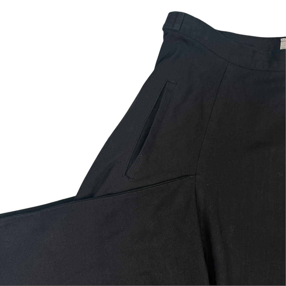 (SAMPLE) YOHJI YAMAMOTO ASYMMETRICAL POCKET SKIRT
