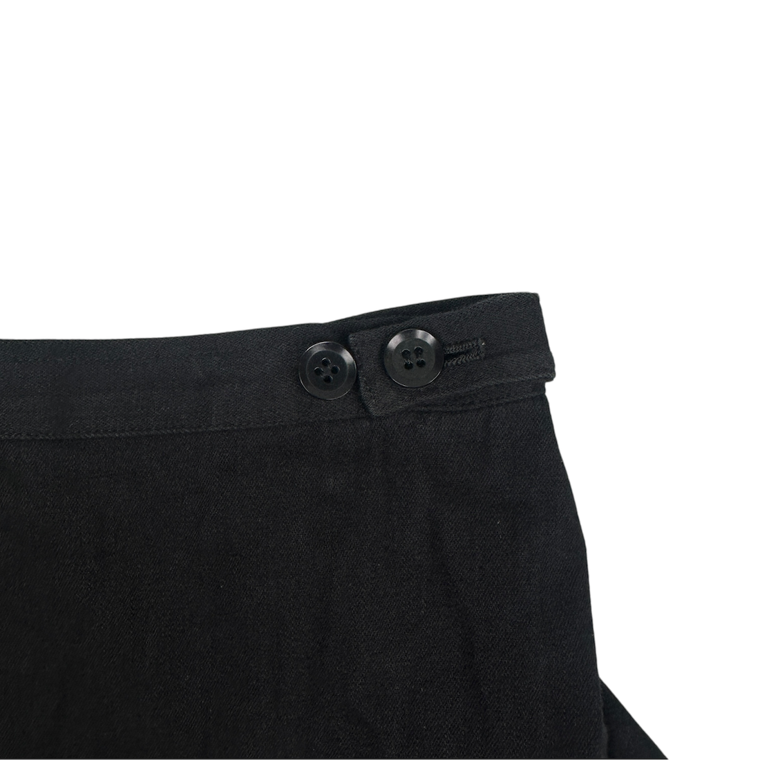 (SAMPLE) YOHJI YAMAMOTO ASYMMETRICAL POCKET SKIRT
