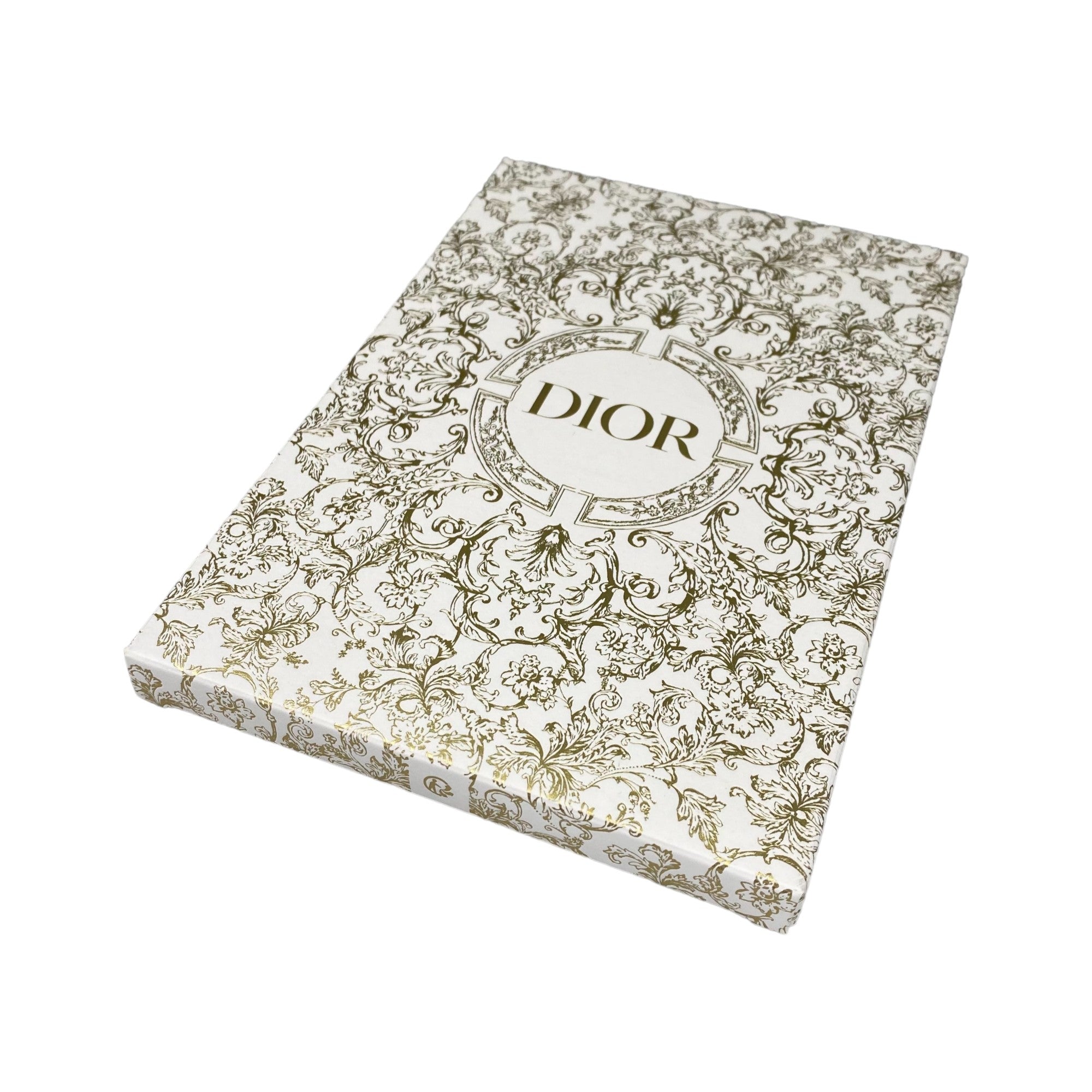 (NEW) DIOR HOLIDAY NOTEBOOK WHITE/GOLD