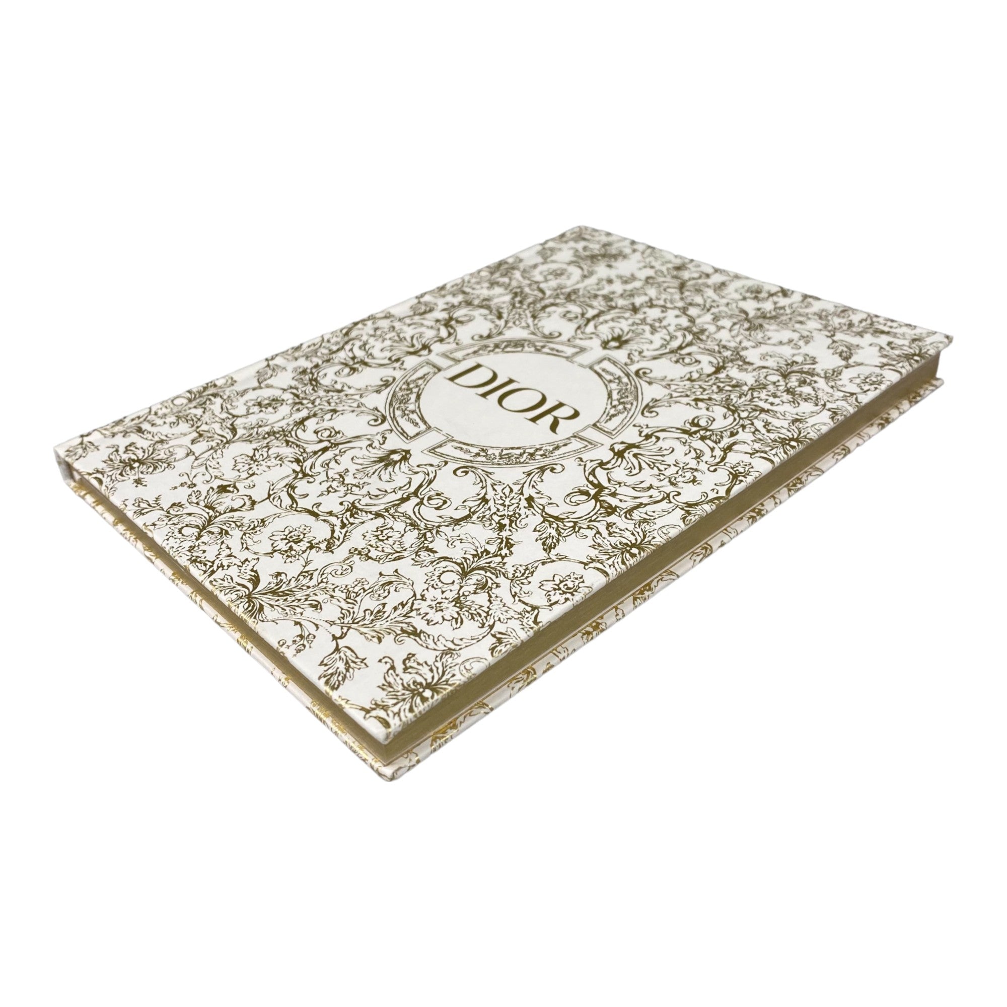 (NEW) DIOR HOLIDAY NOTEBOOK WHITE/GOLD