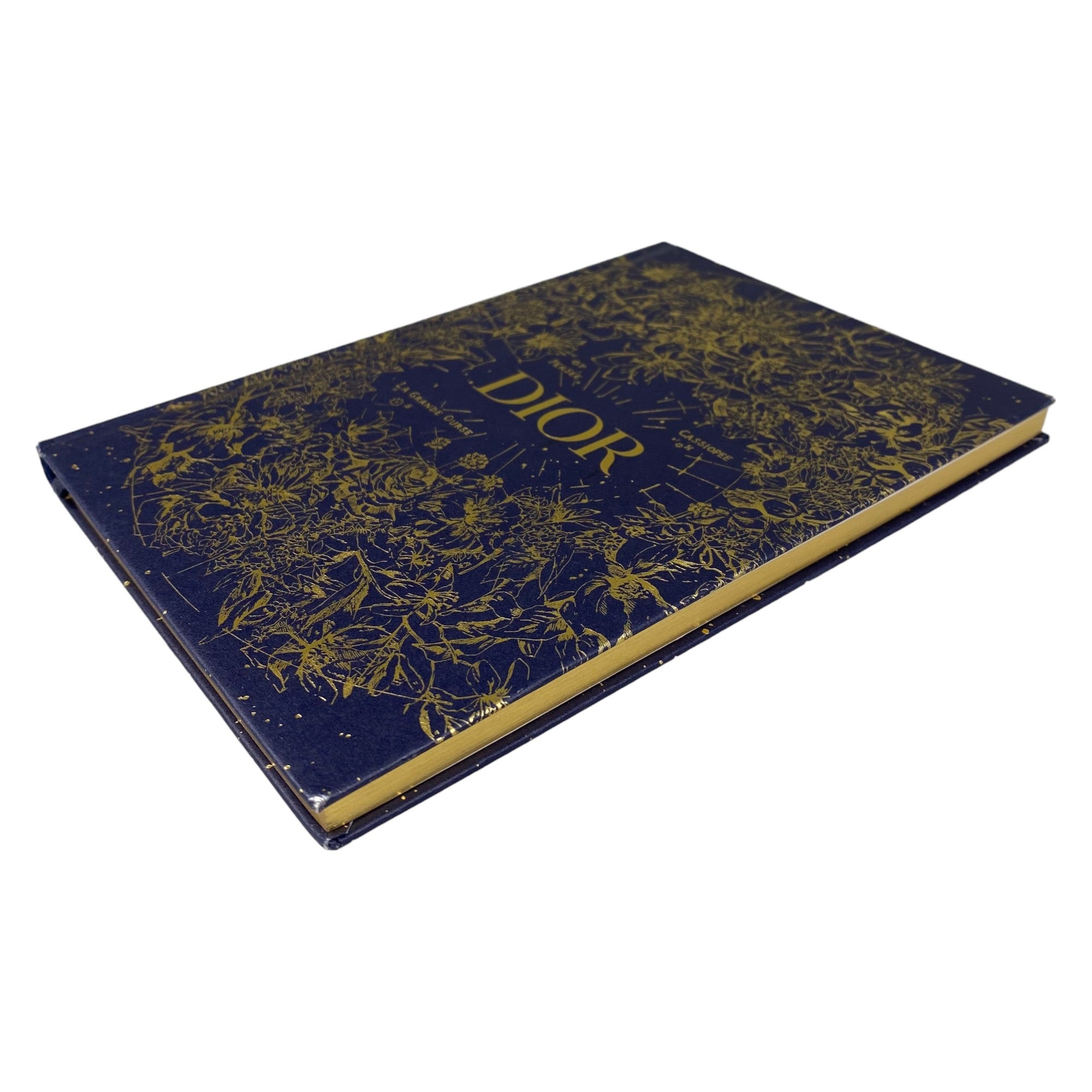 (NEW) DIOR CHRISTMAS HOLIDAY NOTEBOOK NAVY/GOLD