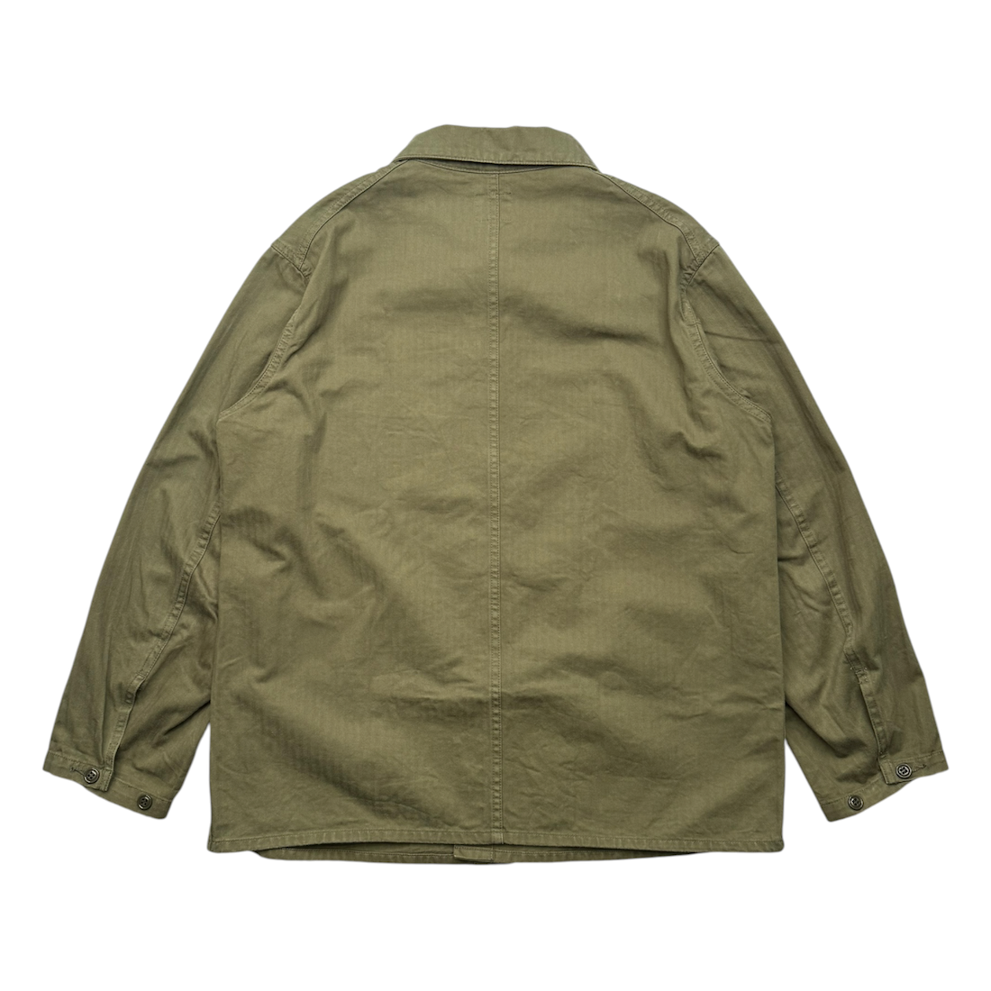(S) NEEDLES REVERSED SATEEN COVERALL - KHAKI