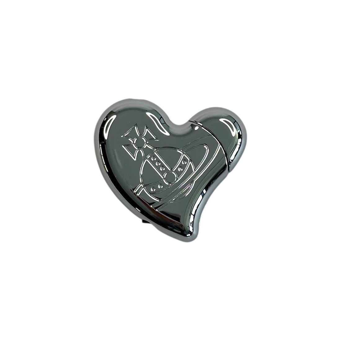 (NEW) VIVIENNE WESTWOOD HEART LIGHTER - SILVER (219)
