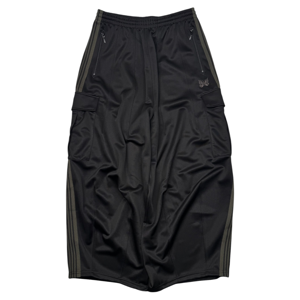 (NEW) NEEDLES H.D BDU TRACK PANTS - BLACK