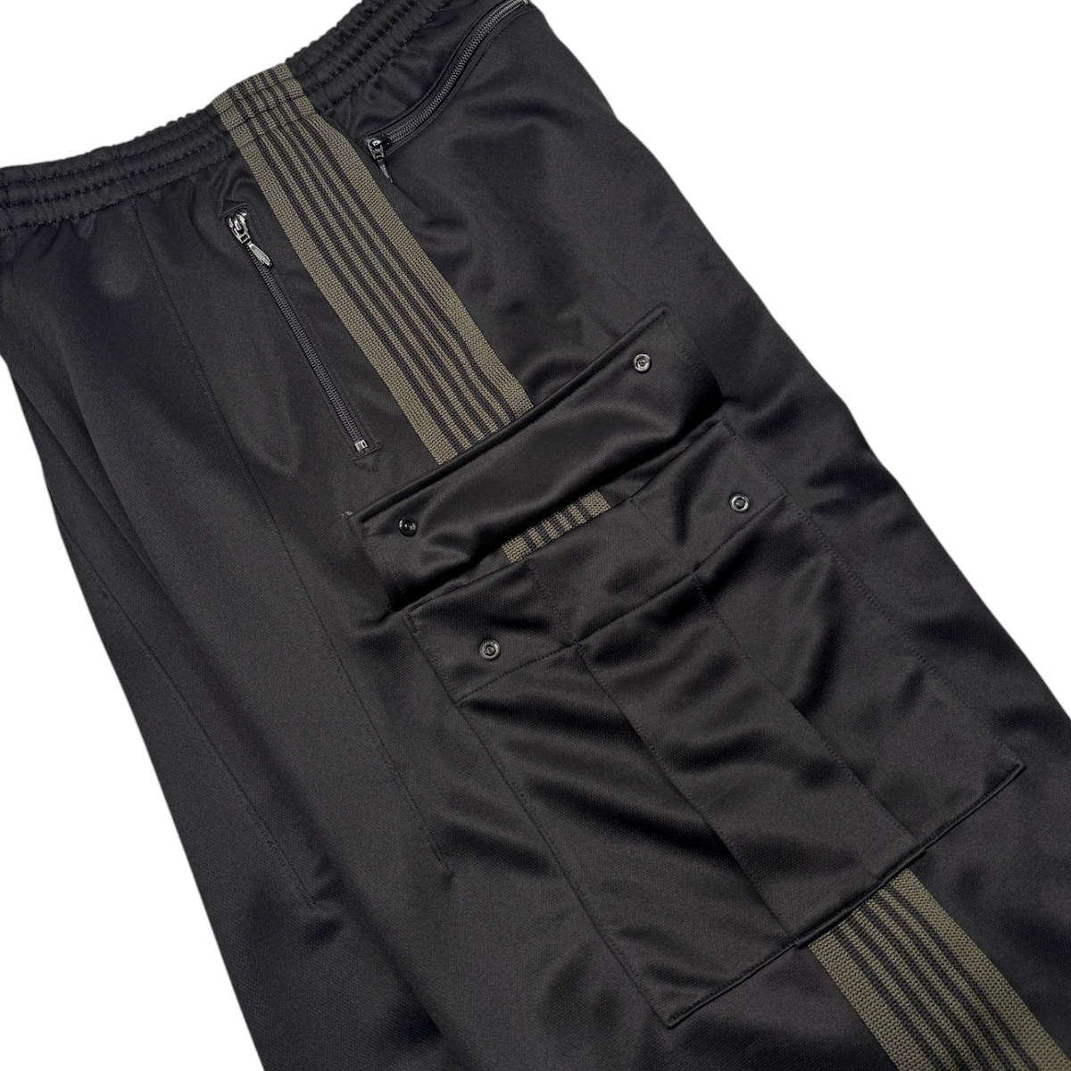 (NEW) NEEDLES H.D BDU TRACK PANTS - BLACK