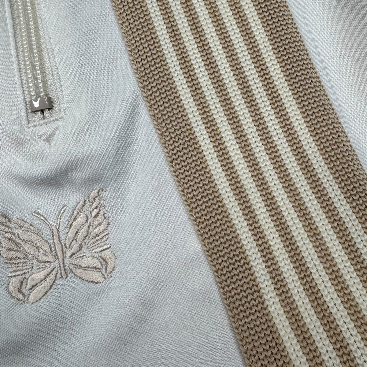 (NEW) NEEDLES COOL H.D TRACK PANTS - CREAM