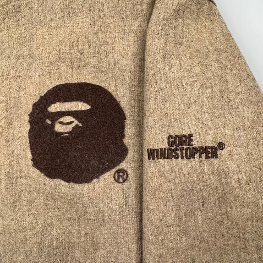(XS) BAPE LATE 90s GORE WINDSTOPPER BOMBER JACKET