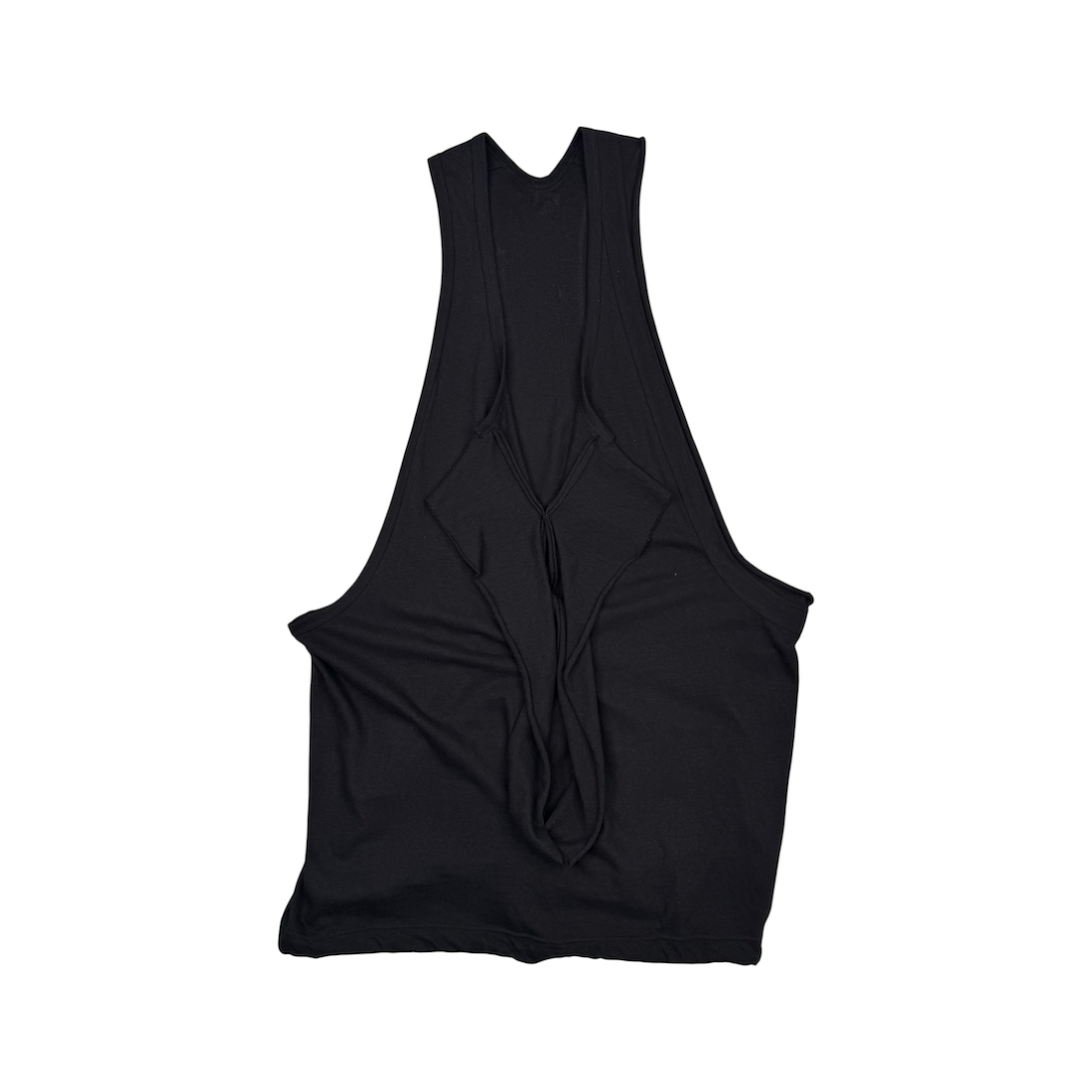 (2) Y'S YOHJI YAMAMOTO COTTON-LINEN BLEND TANK TOP
