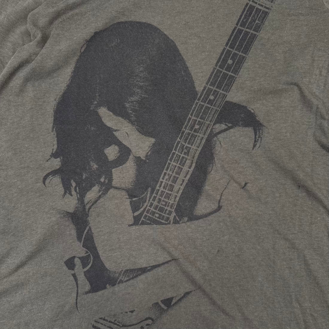 HYSTERIC GLAMOUR GUITAR LONG SLEEVE DRESS