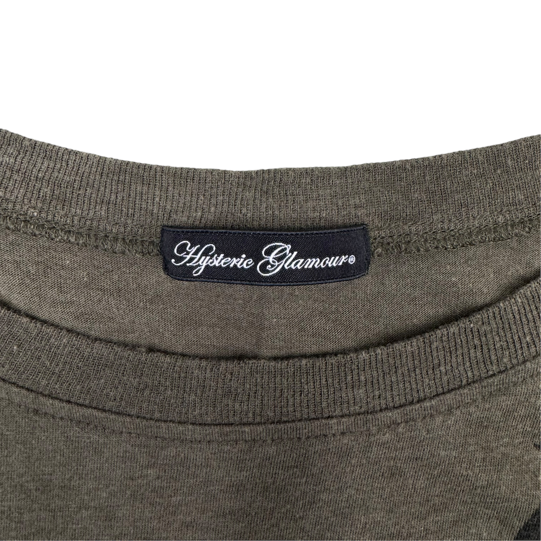 HYSTERIC GLAMOUR GUITAR LONG SLEEVE DRESS