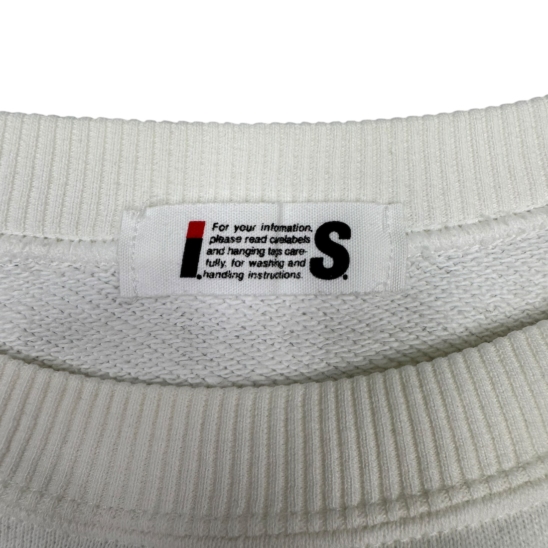 (M) ISSEY MIYAKE CHISATO TSUMORI CREWNECK - WHITE