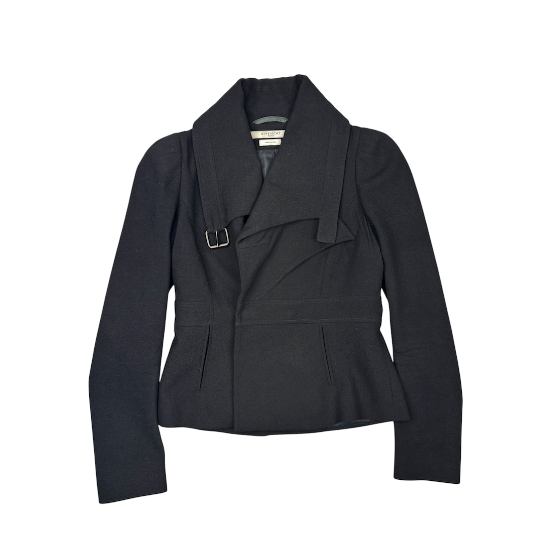 (38) GIVENCHY WOOL-BLEND BLAZER JACKET