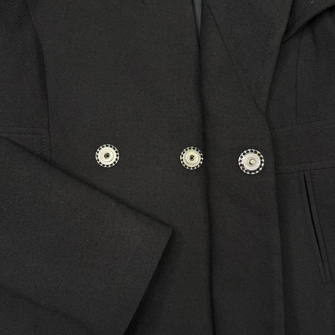 (38) GIVENCHY WOOL-BLEND BLAZER JACKET