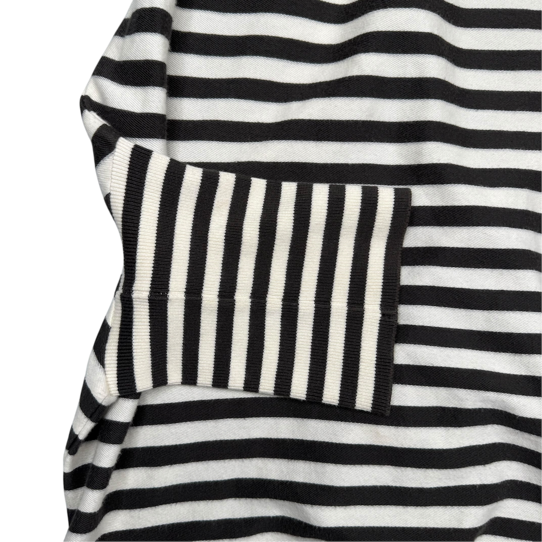 ISSEY MIYAKE 80s STRIPED COTTON SKIRT