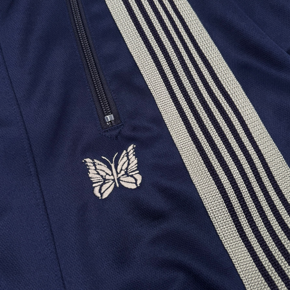 (NEW) NEEDLES H.D TRACK PANTS - NAVY
