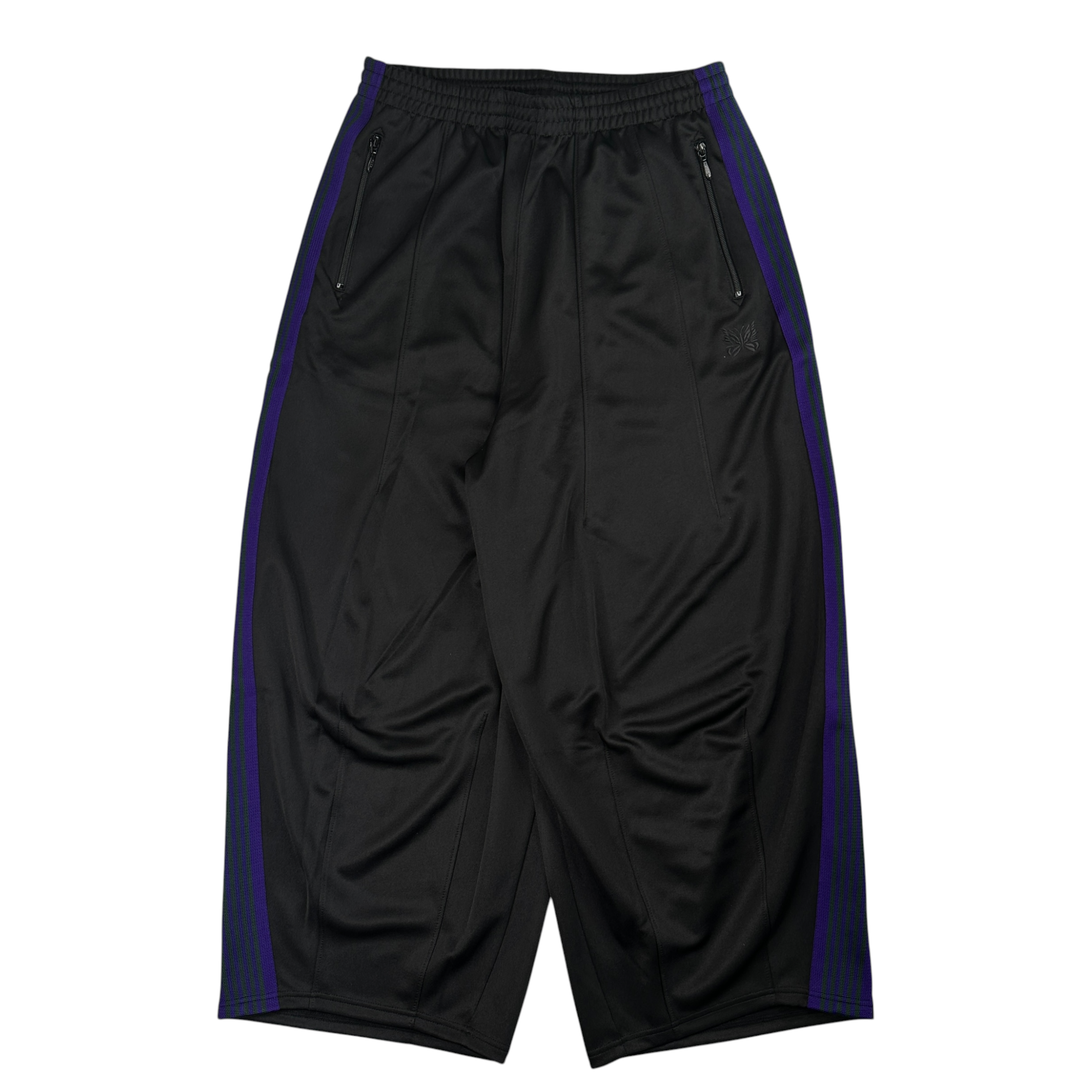 (NEW) NEEDLES H.D TRACK PANTS - BLACK / PURPLE / GREEN