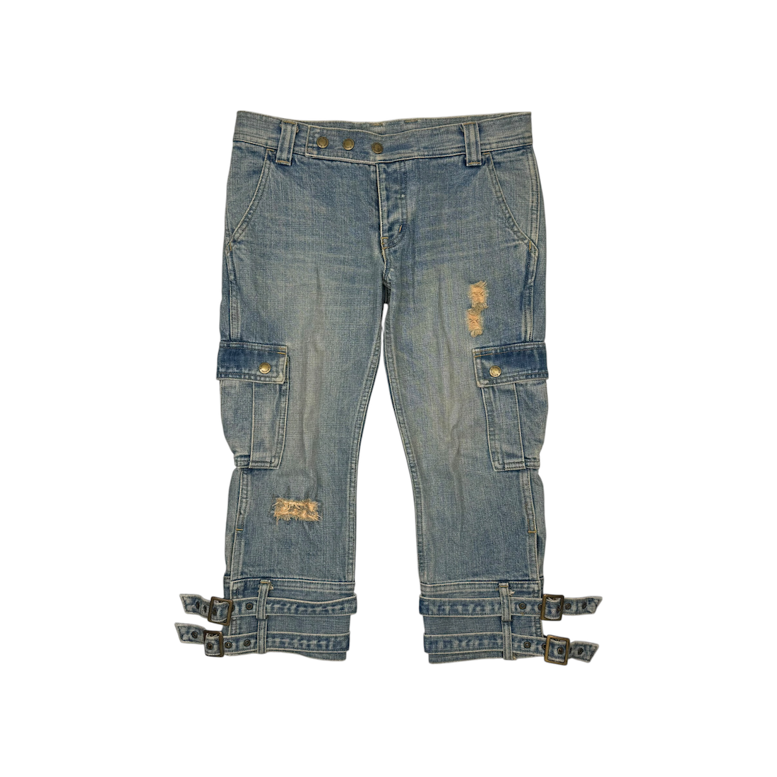 (S) HYSTERIC GLAMOUR HYSTERICS CAPRI JEANS