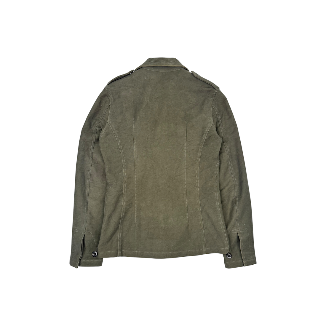 (2) JUN HASHIMOTO MULTI-POCKET COAT - GREEN