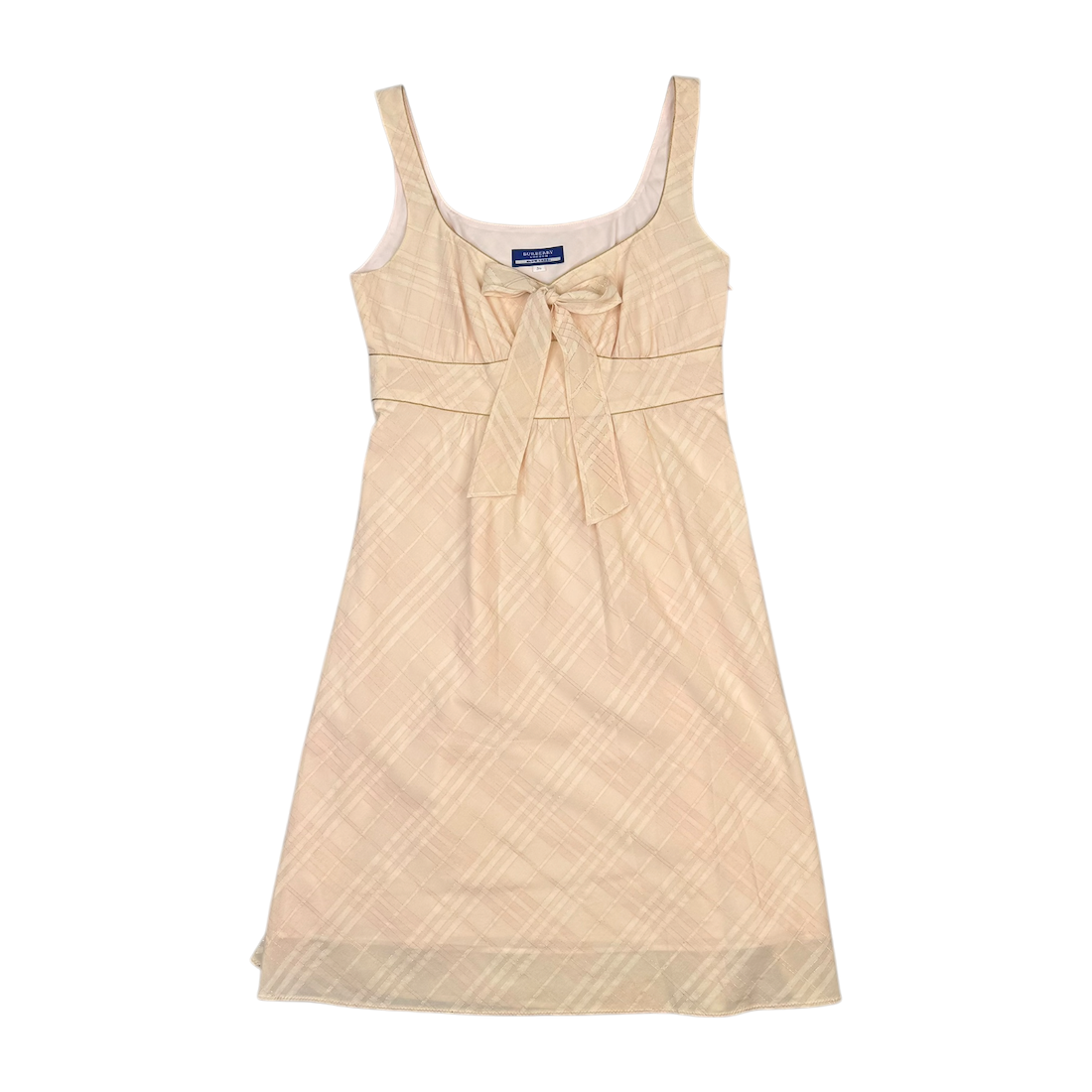 (36) BURBERRY BLUE LABEL SLEEVELESS BABYDOLL DRESS