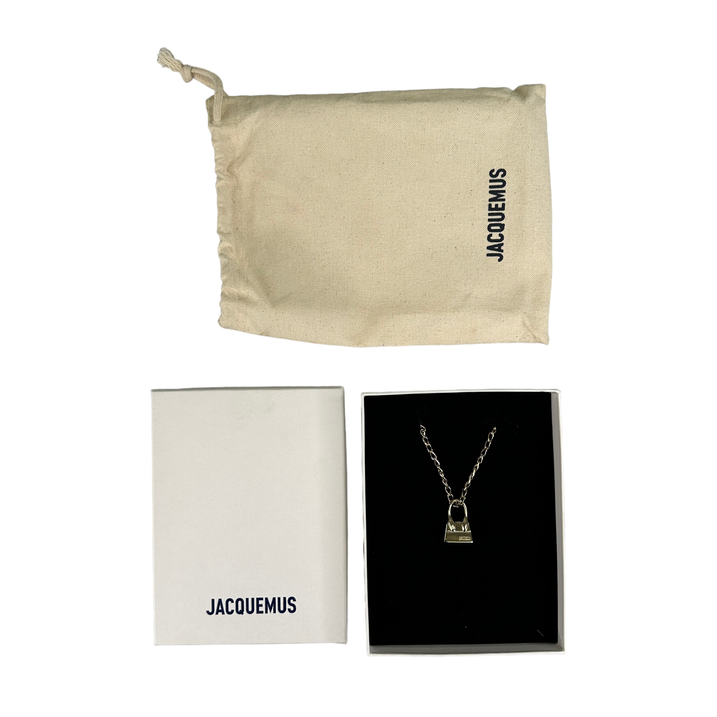 (NEW) JACQUEMUS CHIQUITO GOLD-TONE NECKLACE