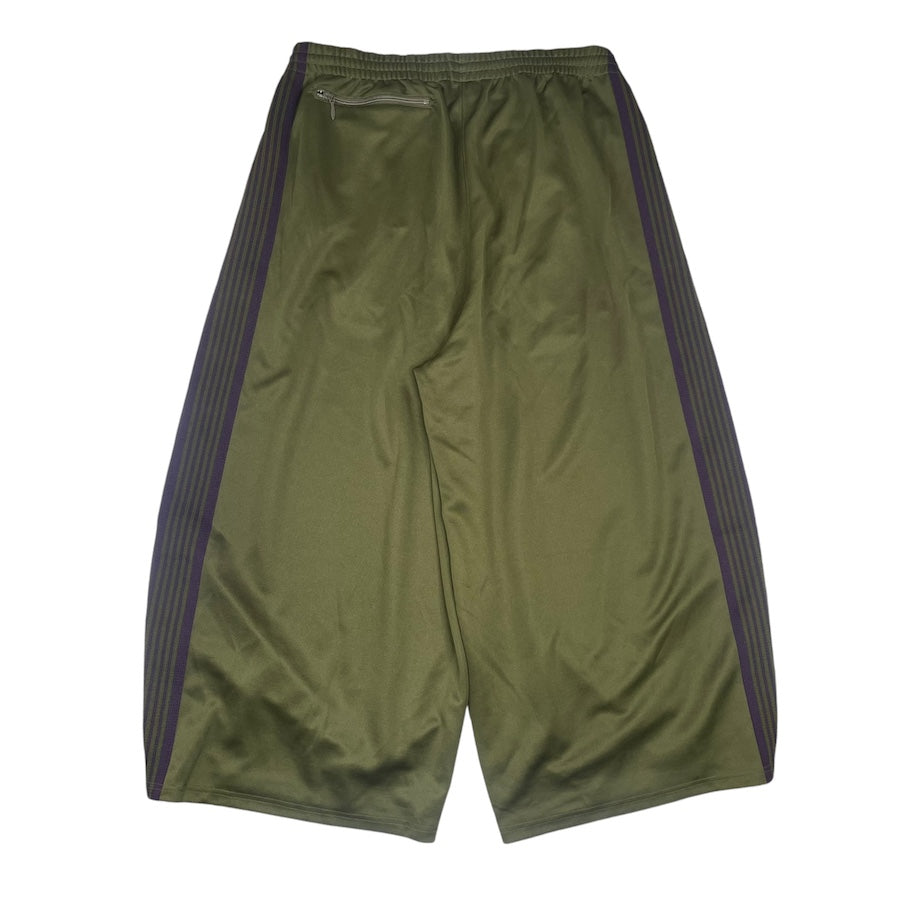 NEEDLES SS24 H.D TRACK PANTS - OLIVE GREEN/PURPLE 93YR