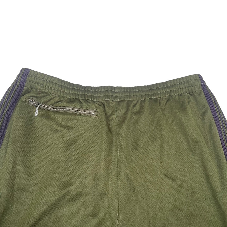 NEEDLES SS24 H.D TRACK PANTS - OLIVE GREEN/PURPLE 93YR