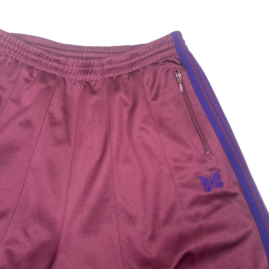 NEEDLES AW23 H.D TRACK PANTS - WINE/PURPLE G38