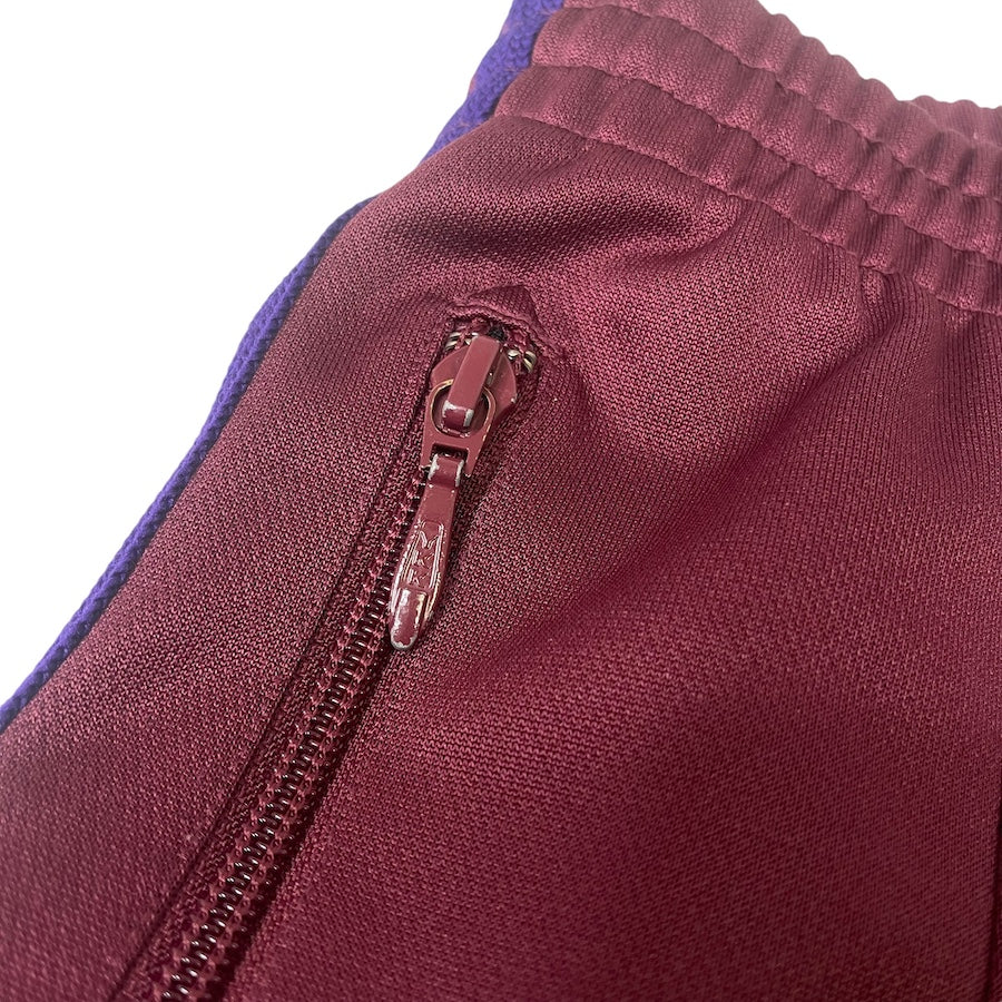 NEEDLES AW23 H.D TRACK PANTS - WINE/PURPLE G38