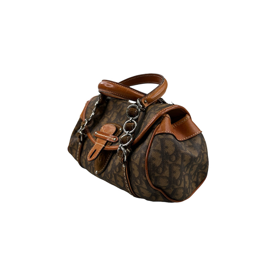 DIOR 2006 ROMANTIQUE TROTTER MONOGRAM BAG