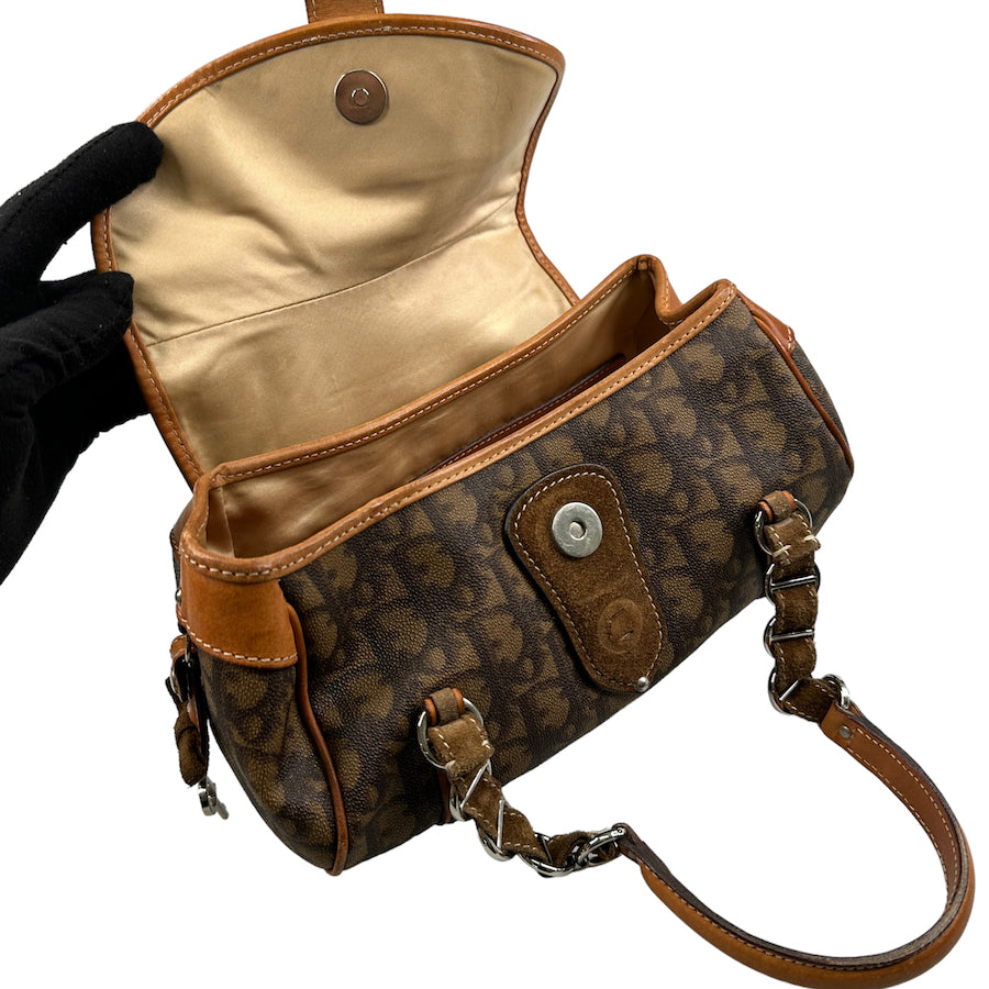 DIOR 2006 ROMANTIQUE TROTTER MONOGRAM BAG