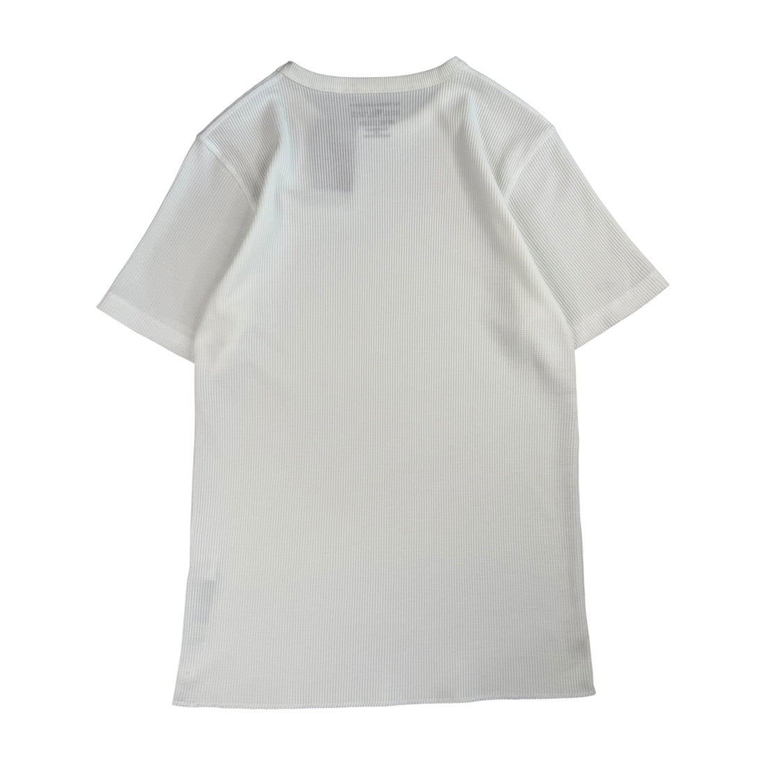 (NEW) AVIREX EVERYDAY WAFFLE SHORT SLEEVE T-SHIRT - WHITE