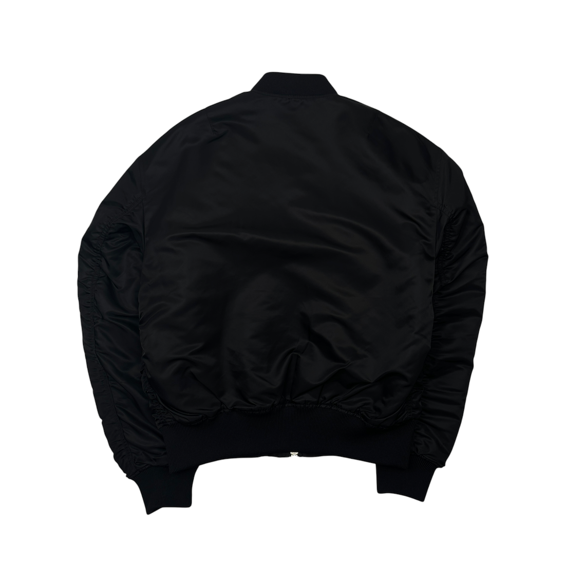 (48) ACNE STUDIOS MA-1 BOMBER JACKET - BLACK