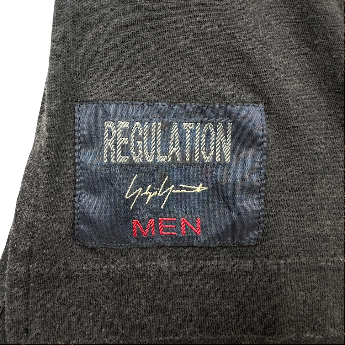 REGULATION YOHJI YAMAMOTO MEN ABSTRACT T-SHIRT