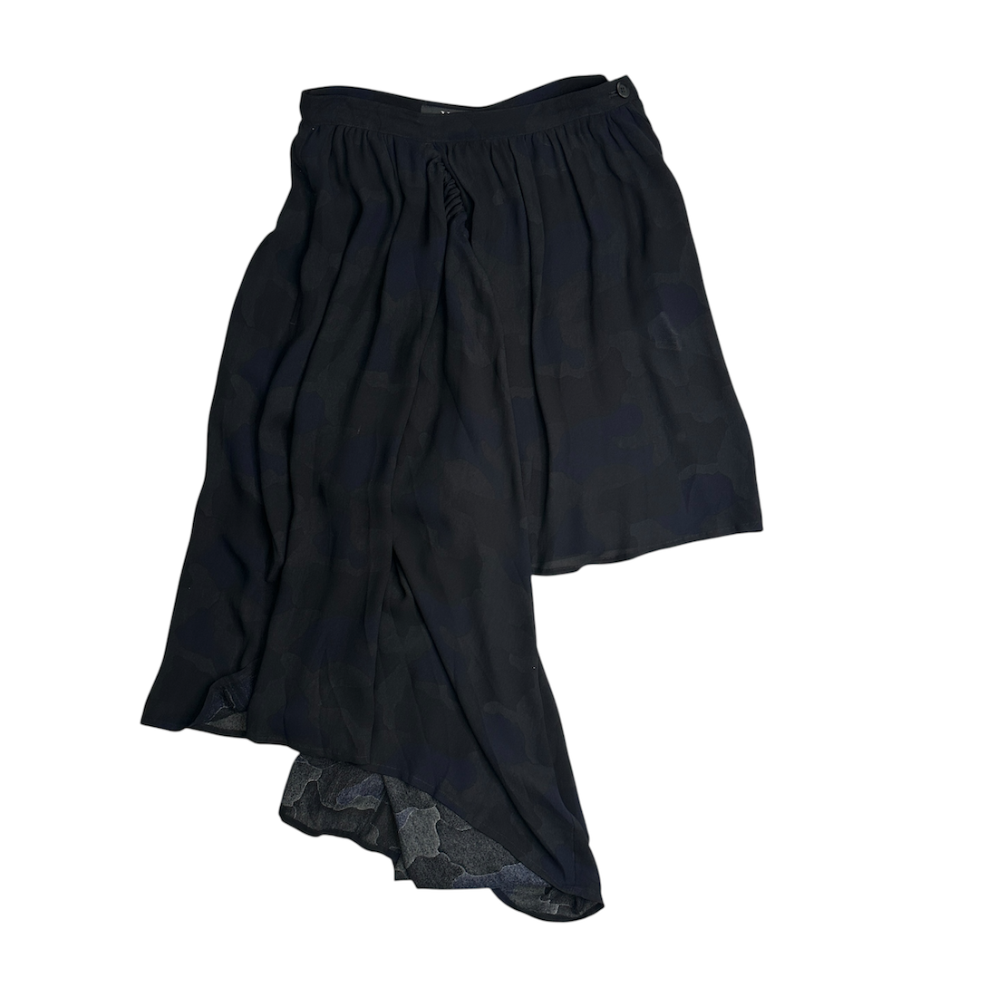 (2) Y'S YOHJI YAMAMOTO DOUBLE LAYER DRAPED SKIRT