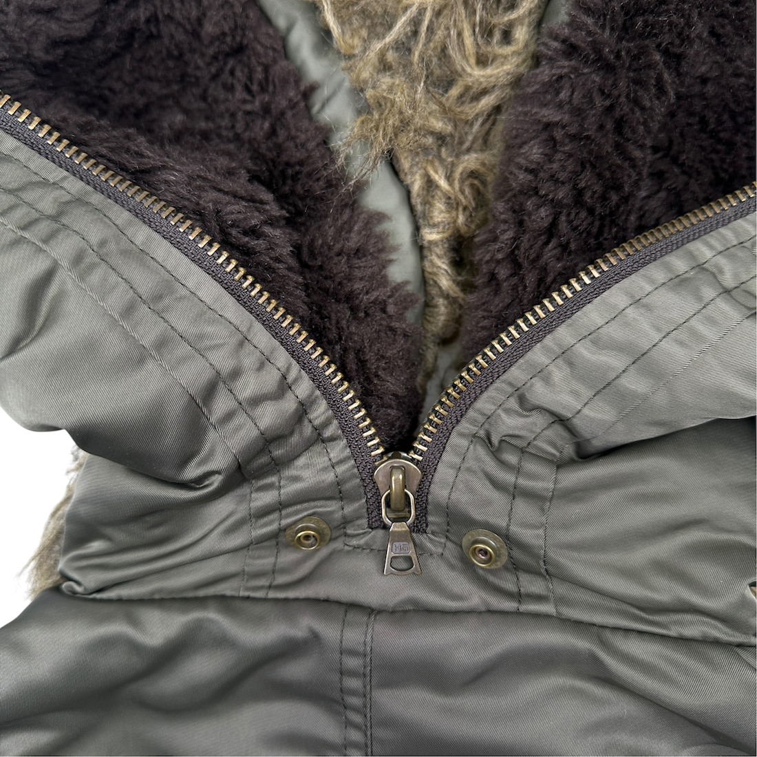 HYSTERIC GLAMOUR PRIMALOFT N-2B JACKET - KHAKI