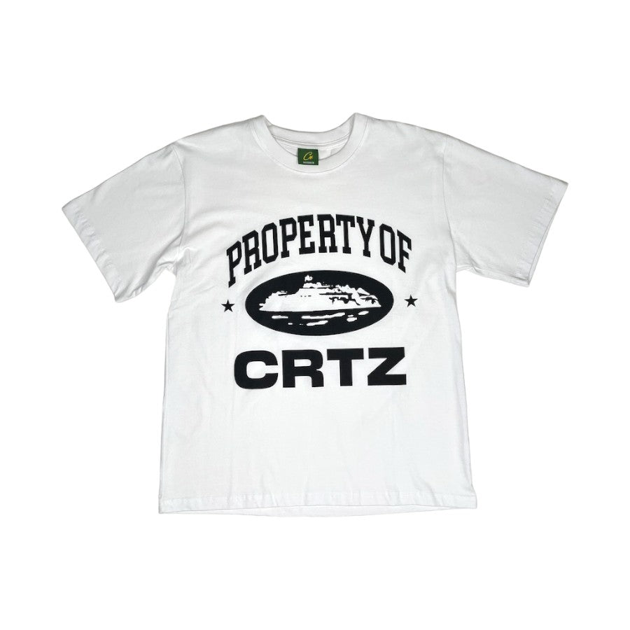 (NEW) CORTEIZ PROPERTY OF CRTZ TEE - WHITE