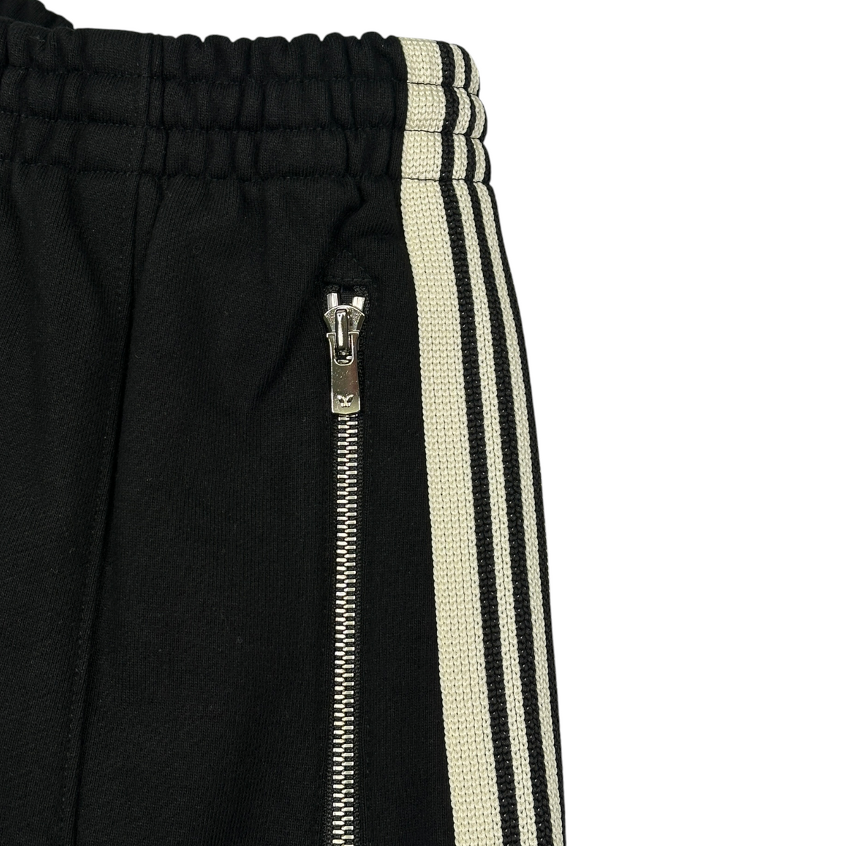 (NEW) NEEDLES H.D COTTON JERSEY TRACK PANTS - BLACK