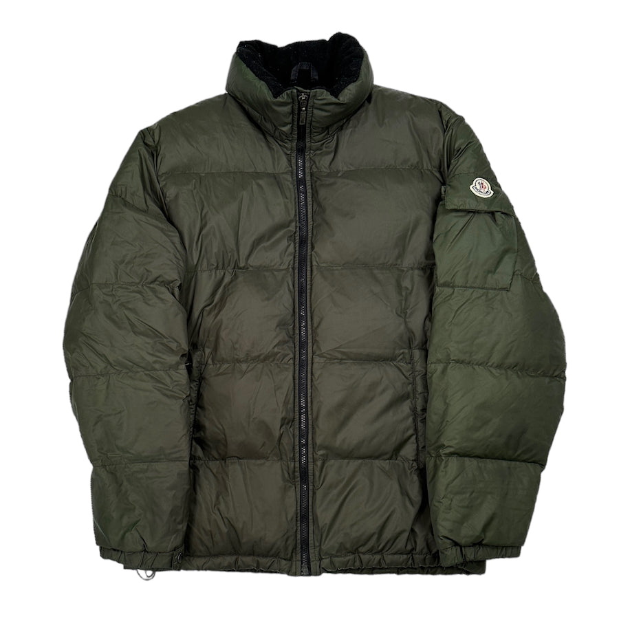 MONCLER bazille down jacket - green