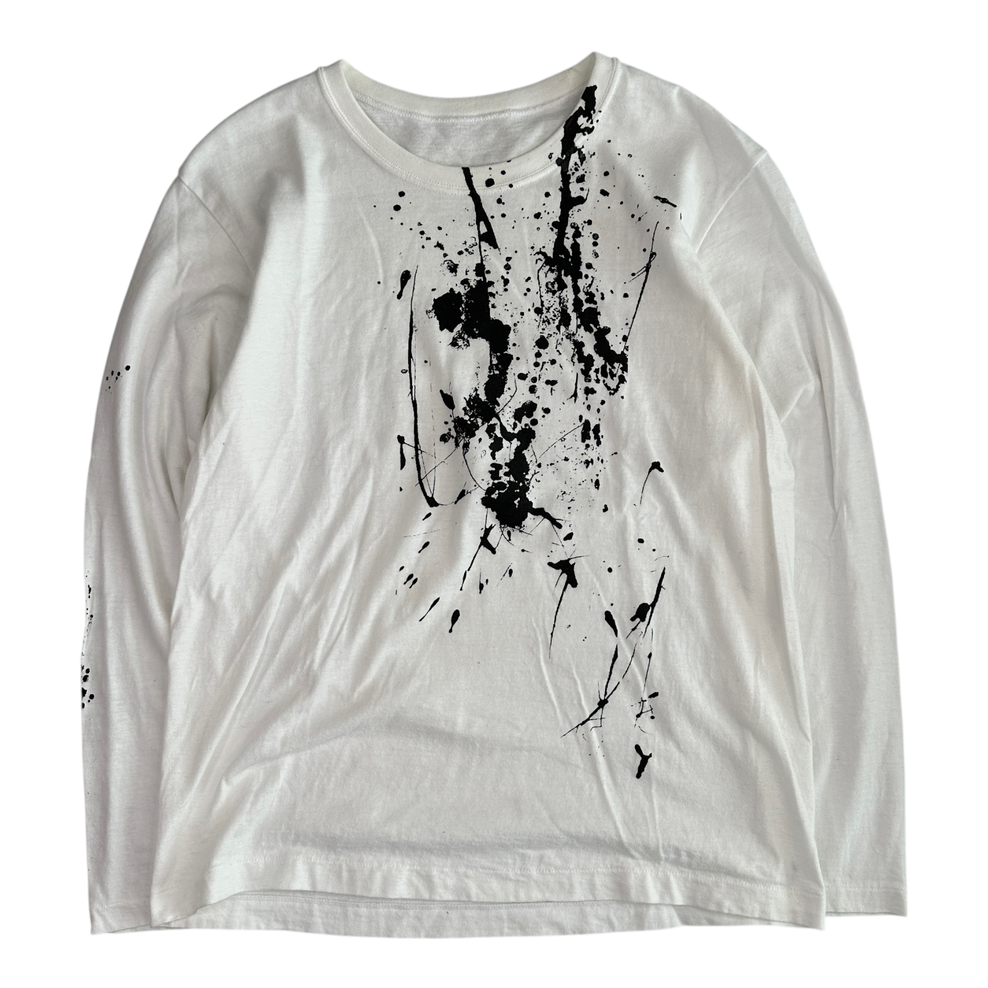 (2) S'YTE YOHJI YAMAMOTO LONG SLEEVE TOP - WHITE