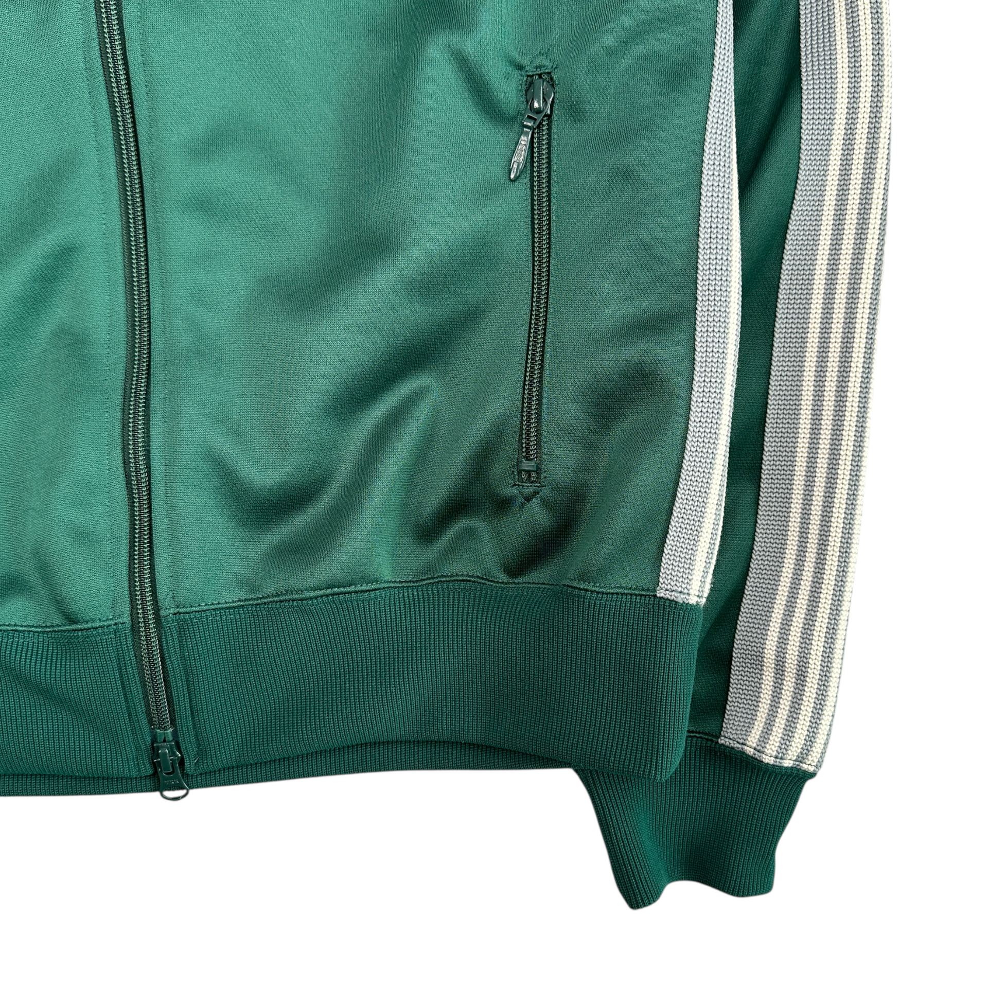 (M) NEEDLES POLY SMOOTH TRACK JACKET - GREEN