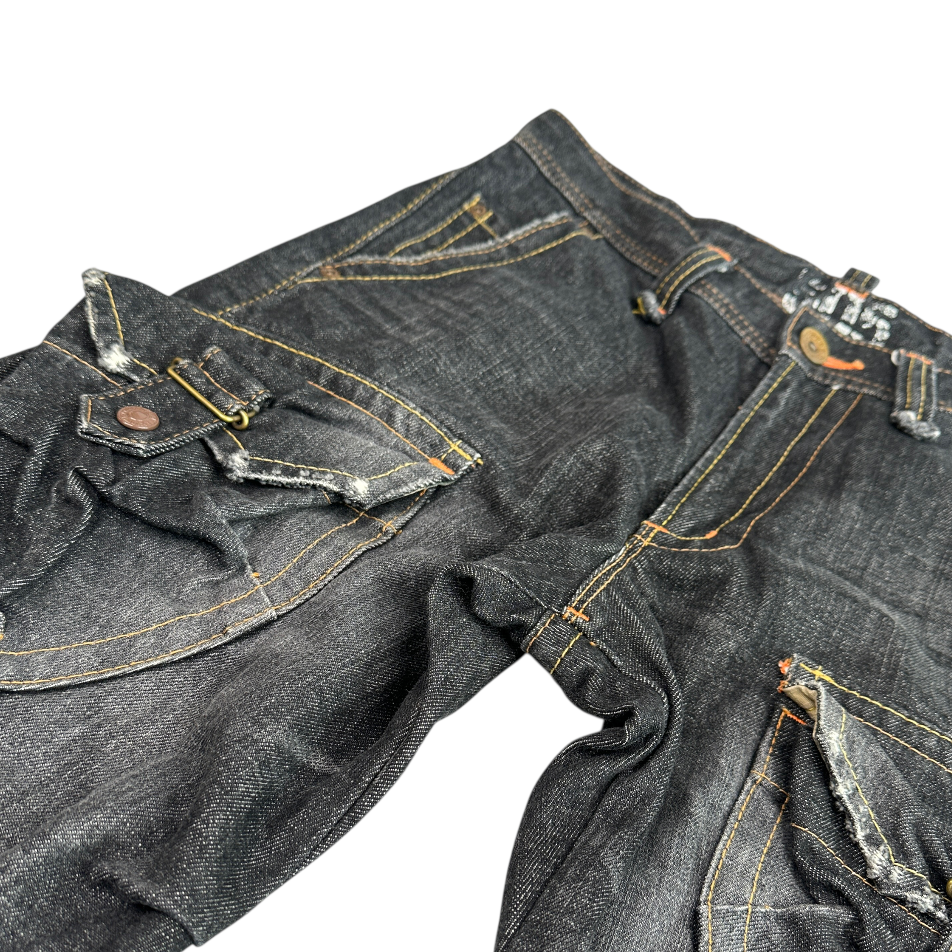 (30) EDWIN 505 CARGO BOOTCUT DENIM