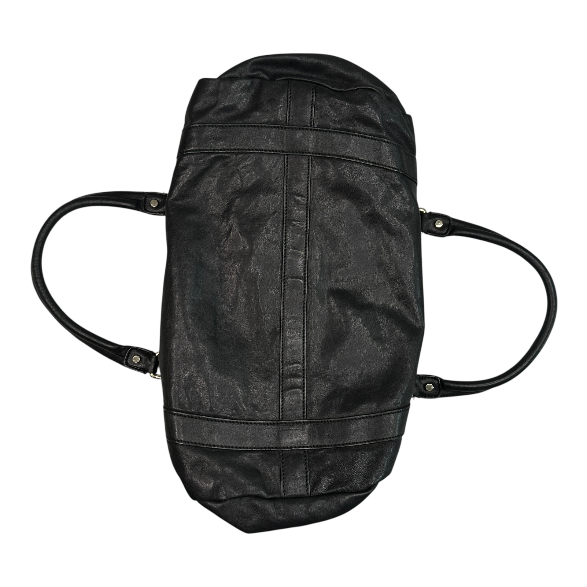 MARC BY MARC JACOBS LEATHER SHOULDER BAG - BLACK