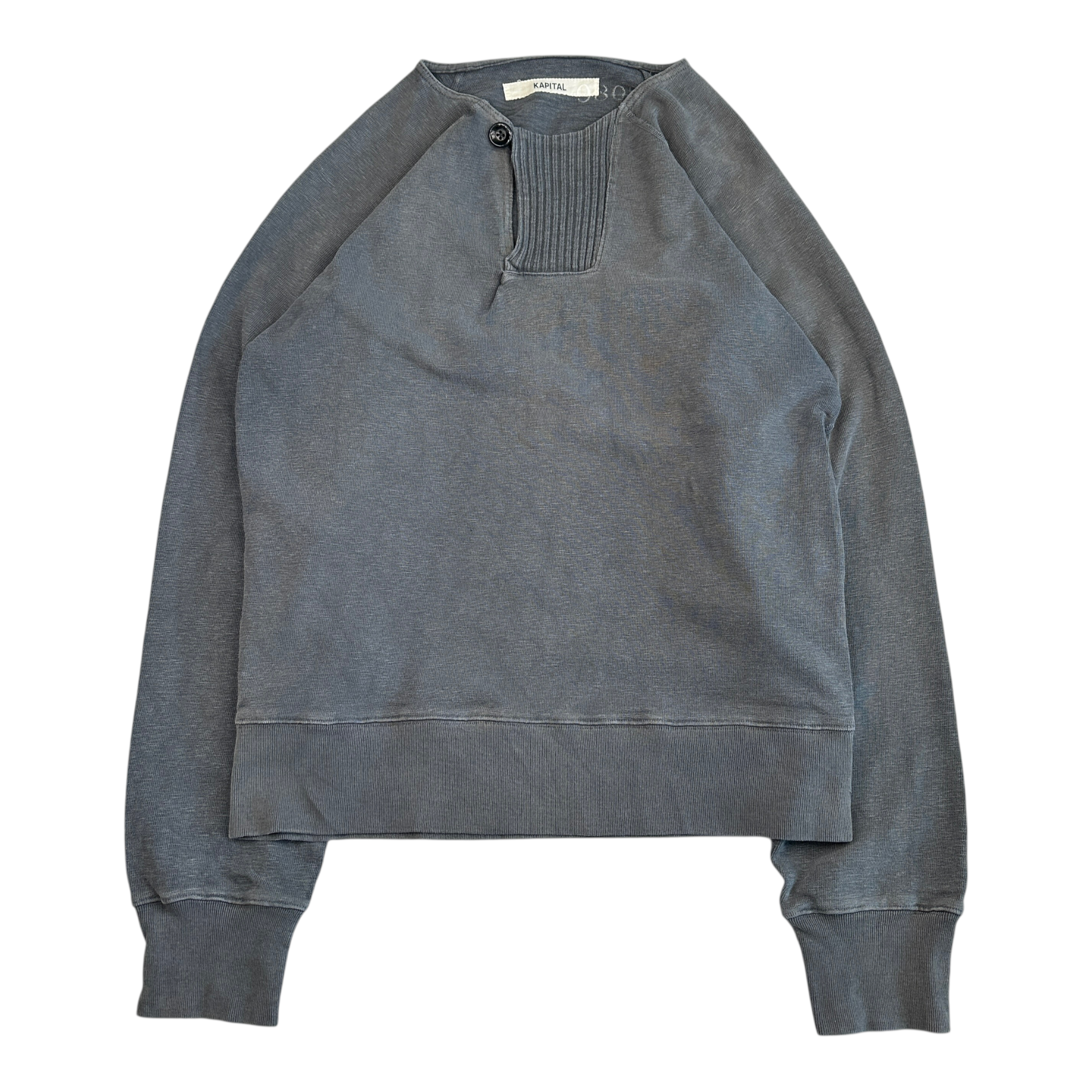 (4) KAPITAL PRE-2001 VINTAGE CREWNECK - GREY